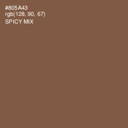 #805A43 - Spicy Mix Color Image